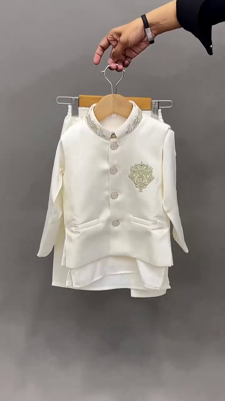 Ethnic Indo-Western Sherwani Suit Set