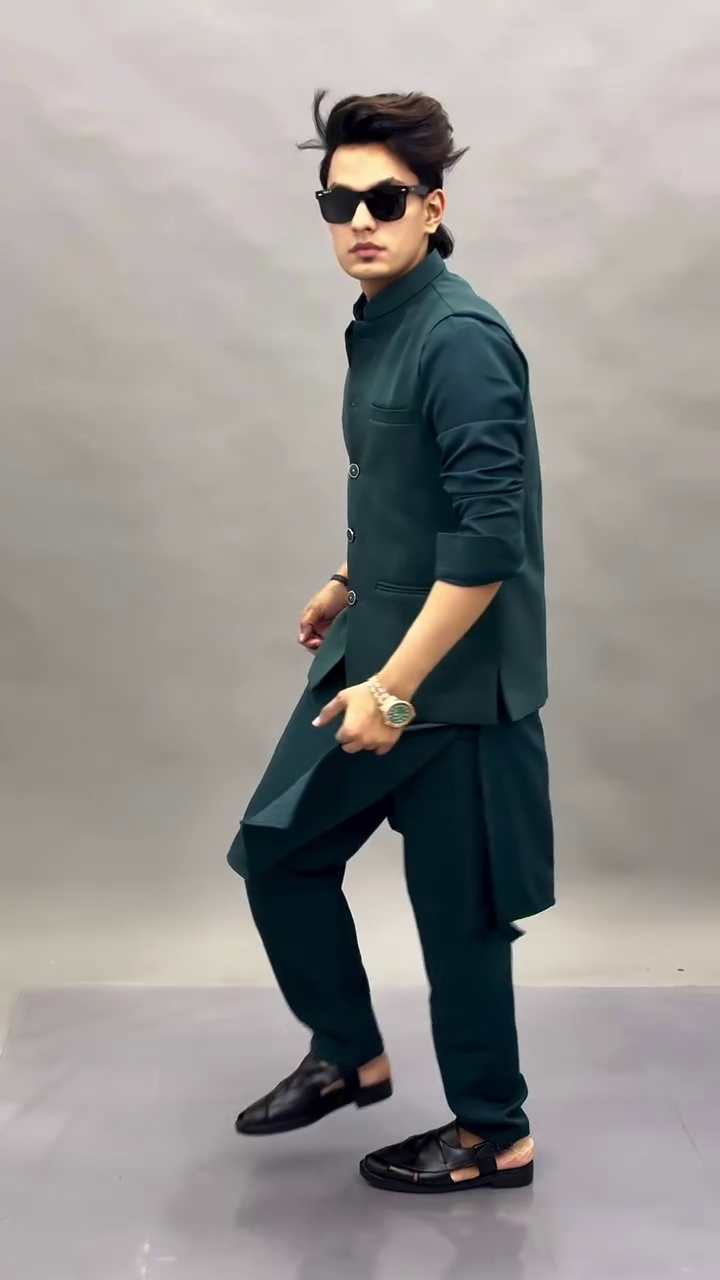 Kurta Set with Nehru Jacket