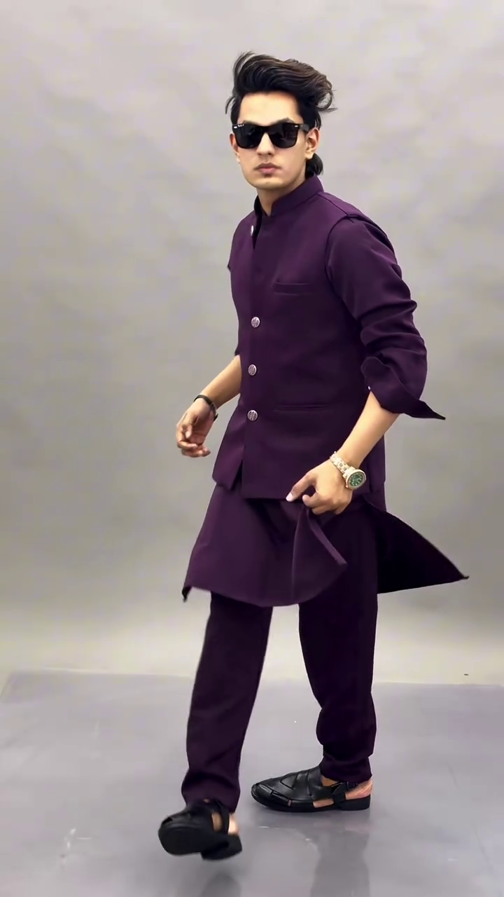 Kurta Set with Nehru Jacket