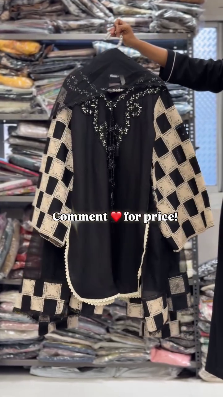 Kurta Set with Organza Dupatta