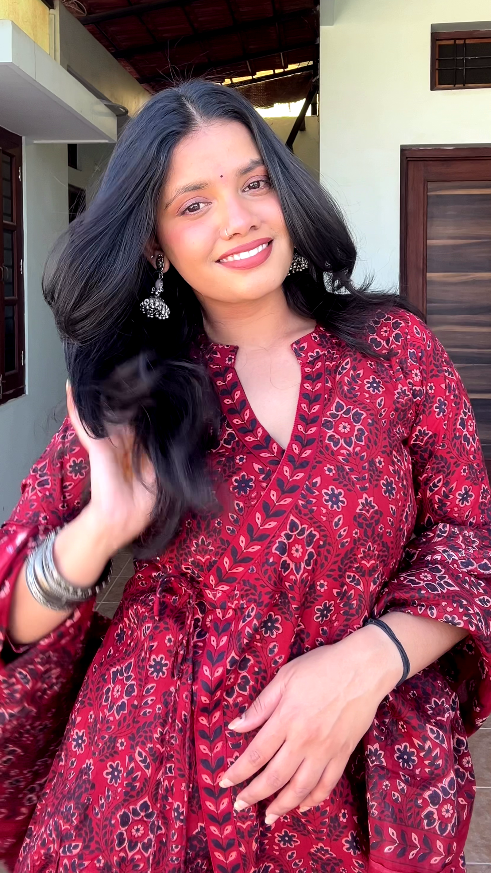 Printed Kurta Palazzo Set